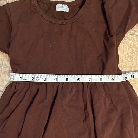 5 Pieces girls thanksgiving turkey outfit and boho print outfit with scarf - Picture 14 of 16